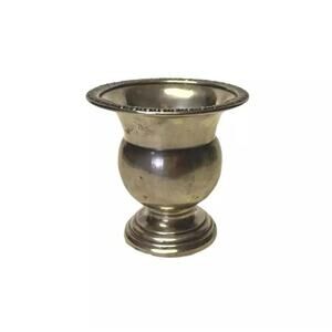 Vintage Urn 925 Sterling Silver Bud Vase/Tooth Pick Holder Cup Baker Chalice